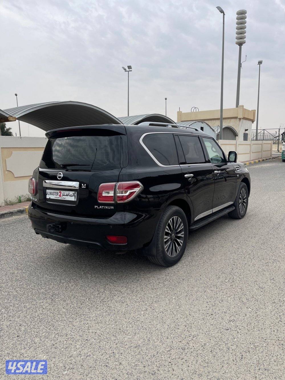 نيسان باترول بلاتينوم الخليج الاولى صبغ قطعه فحص جير مكينه شاصي2