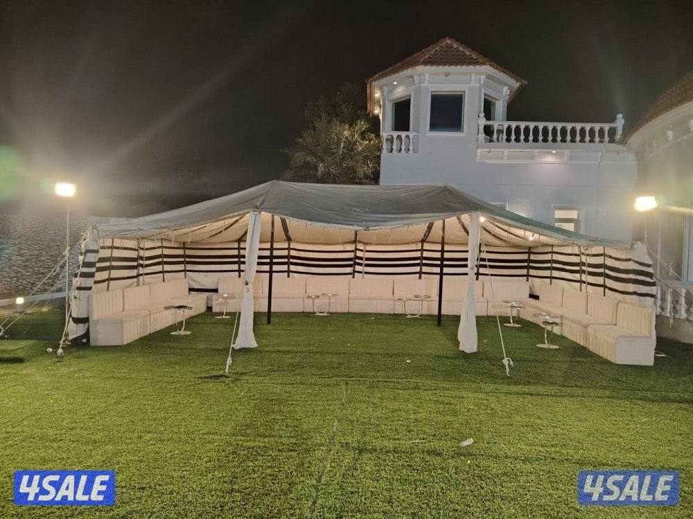 تأجير خيم عزاء كراسي وطاولات بيت شعر لايجار تجهيز_حفلات تنفيذ_اعراس0