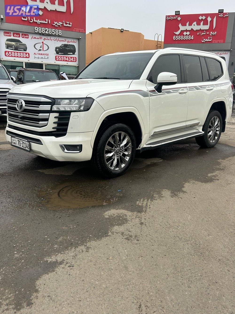 تويوتا لاند كروزر GX.R AERO
 twin turbo.V6
موديل 2023
ماشى 48.000 k.m8