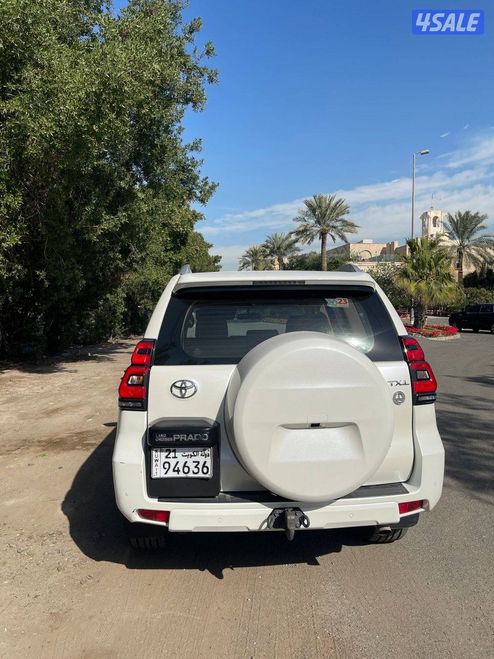 برادو TXL موديل 2023 ماشي 113 الف شرط الفحص صبغ كالة بدون فتحة4