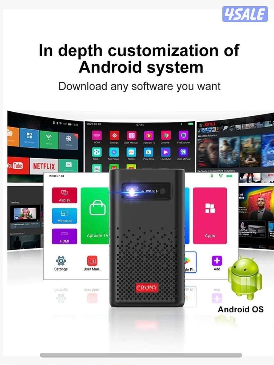 بروجكتر شحن 4K8