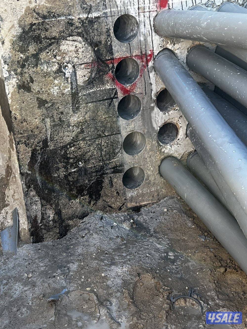 قص خرسانه وعمل جميع فتحات الكور المداخن والتكيف والصحي قص ابوابً مصاعد8