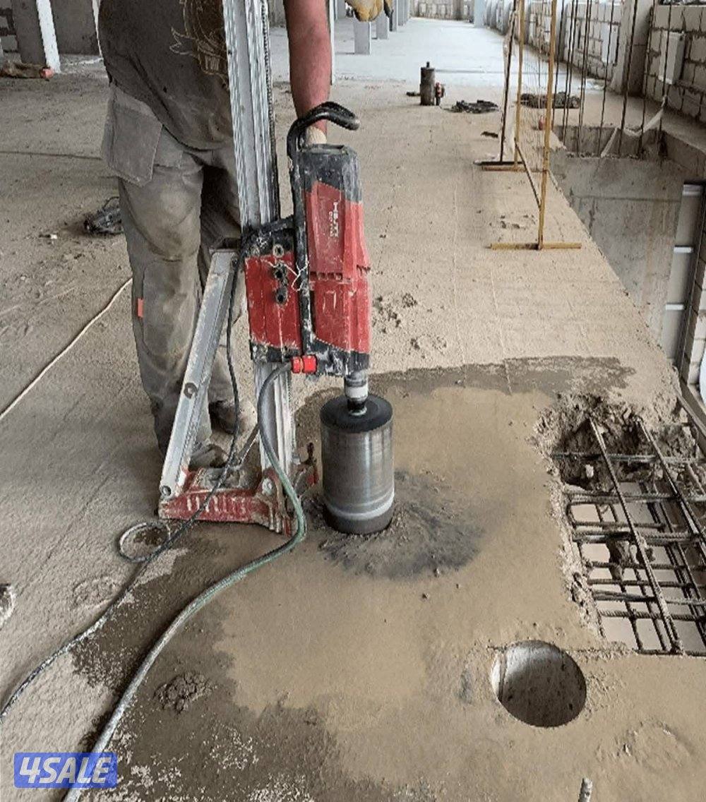 قص خرسانه وعمل جميع فتحات الكور المداخن والتكيف والصحي قص ابوابً مصاعد12