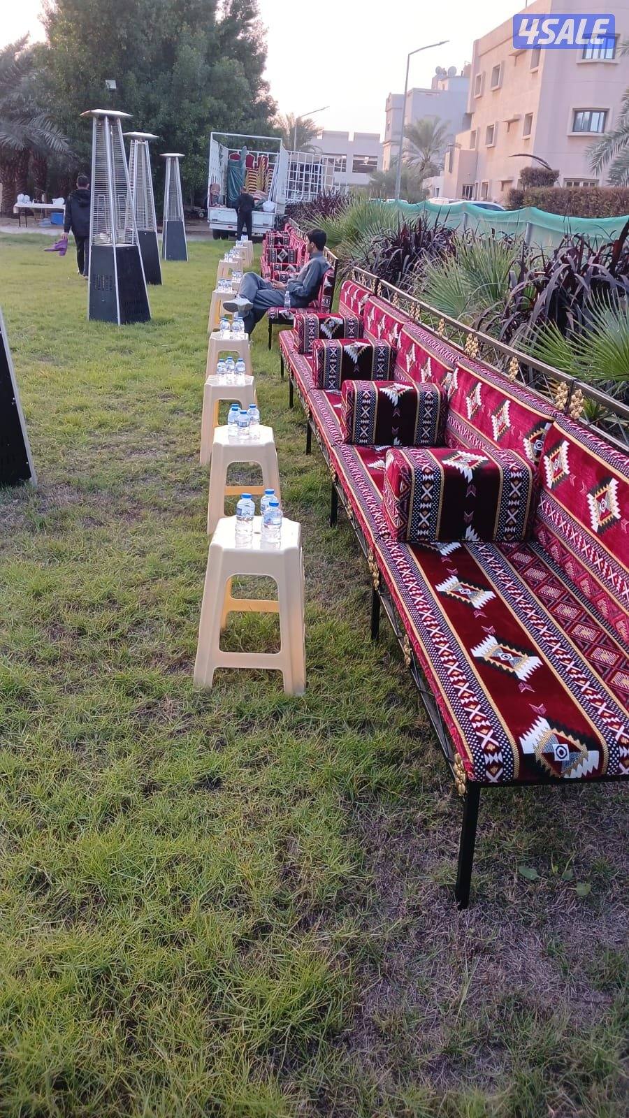 تأجير دفايات وكراسي وطاولات كنفات خدمه قهوجية خدمة_سيارات1