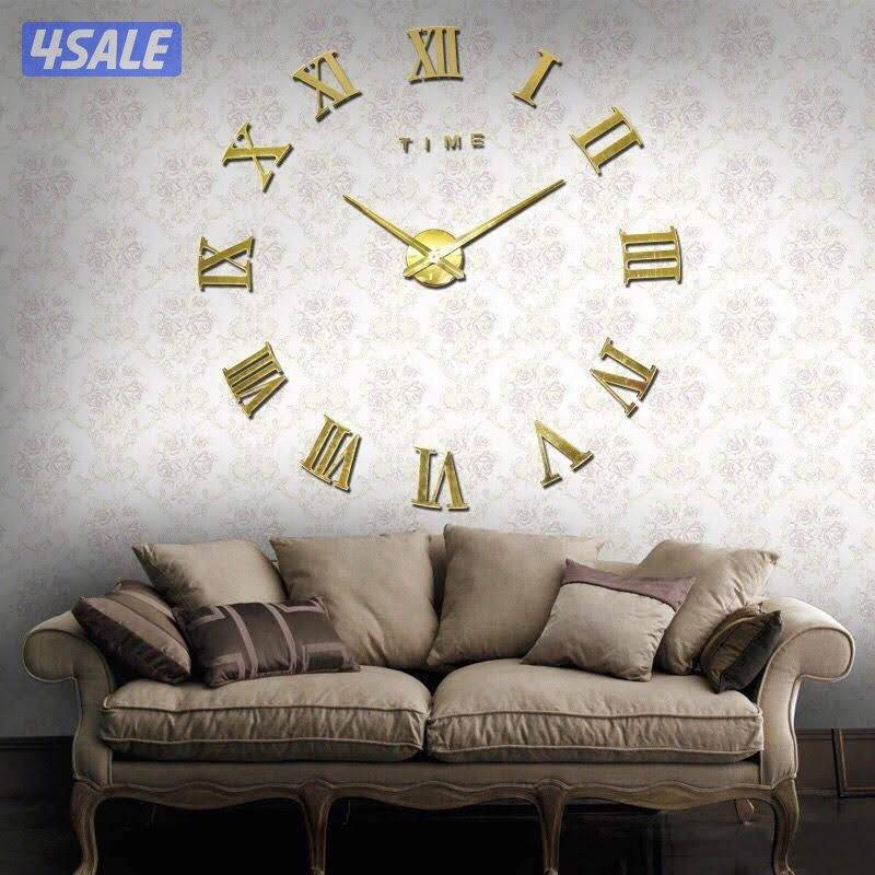 ساعات حائط ثري دي تركيب علي الطوفه بالمقاس اللي تبيه0