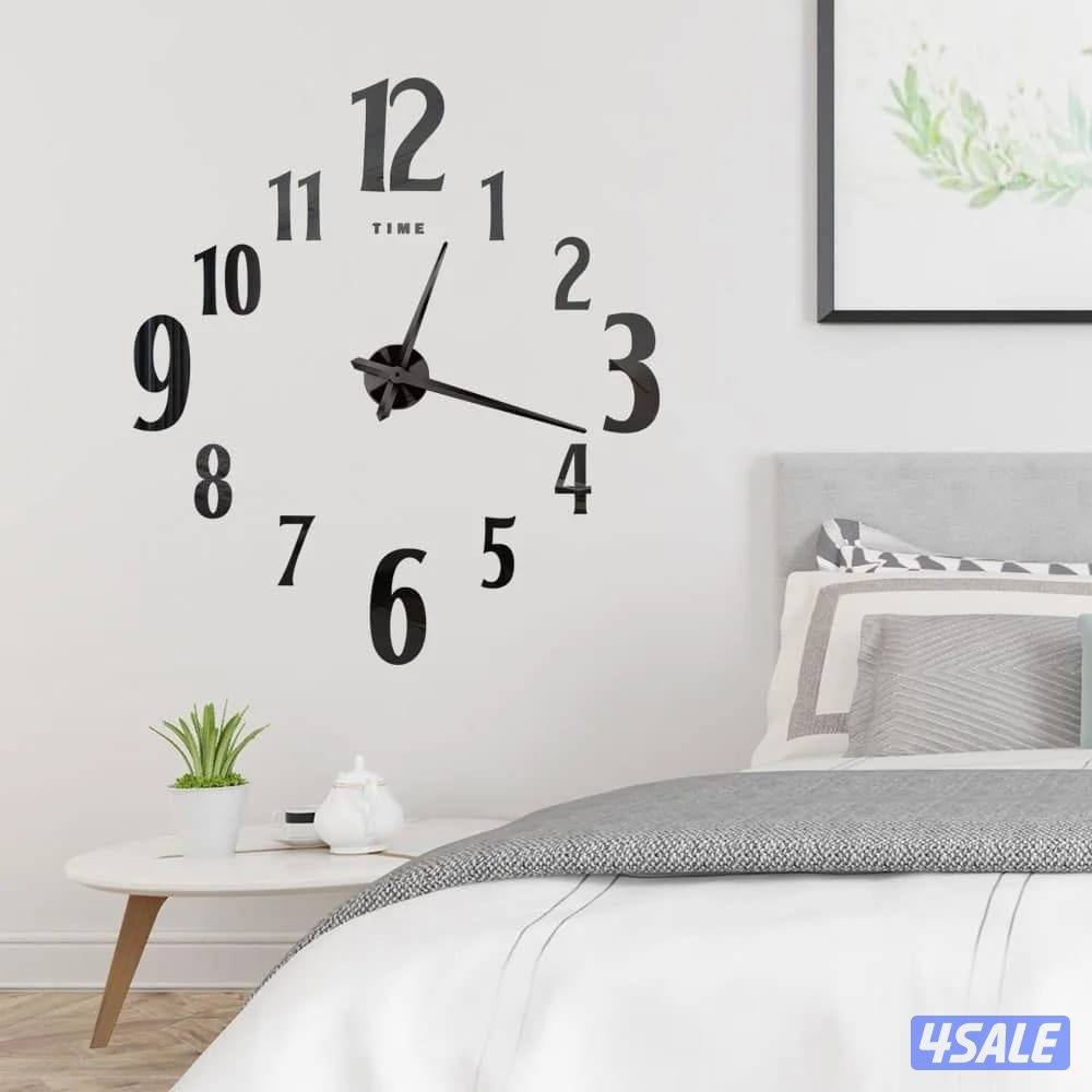 ساعات حائط ثري دي تركيب علي الطوفه بالمقاس اللي تبيه5