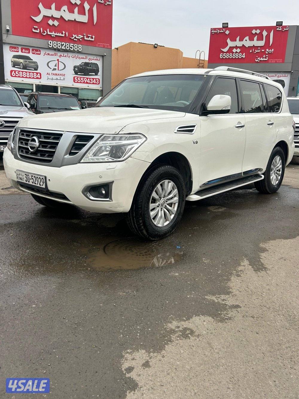 نيسان باترول V8-SE
موديل 2015
ماشى 330.000 k.m
وارد البابطين .0