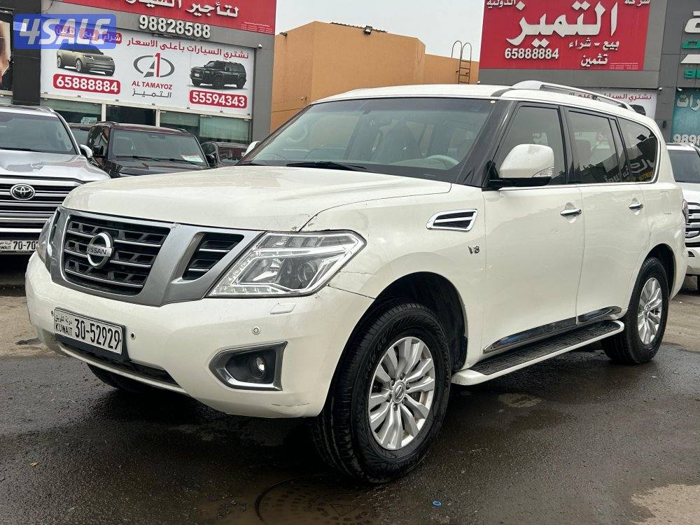 نيسان باترول V8-SE
موديل 2015
ماشى 330.000 k.m
وارد البابطين .8