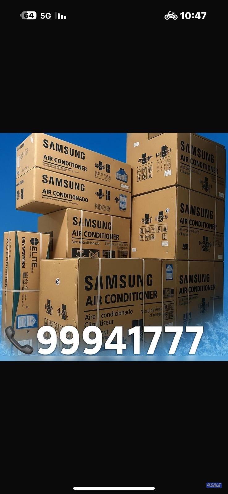 للبيع وحدات تكييف و مكيفات جديدة بالكرتون0