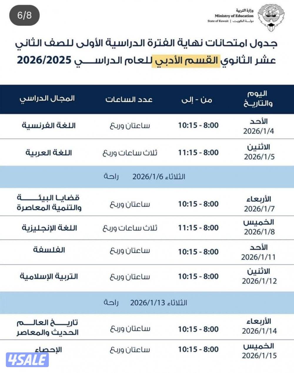 مدرس اول احصاء للثاني عشر ادبى0