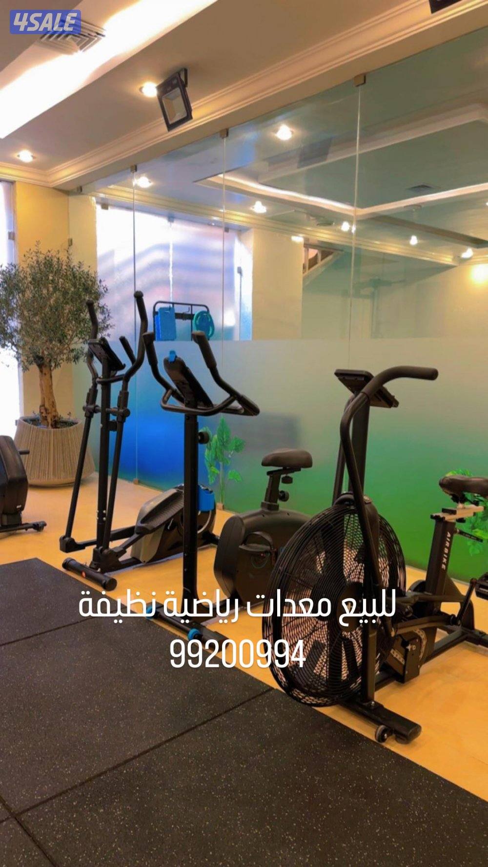 أجهزة رياضية شبه جديدة وأرضيات نوعية ممتازة وكل أغراض النادي3