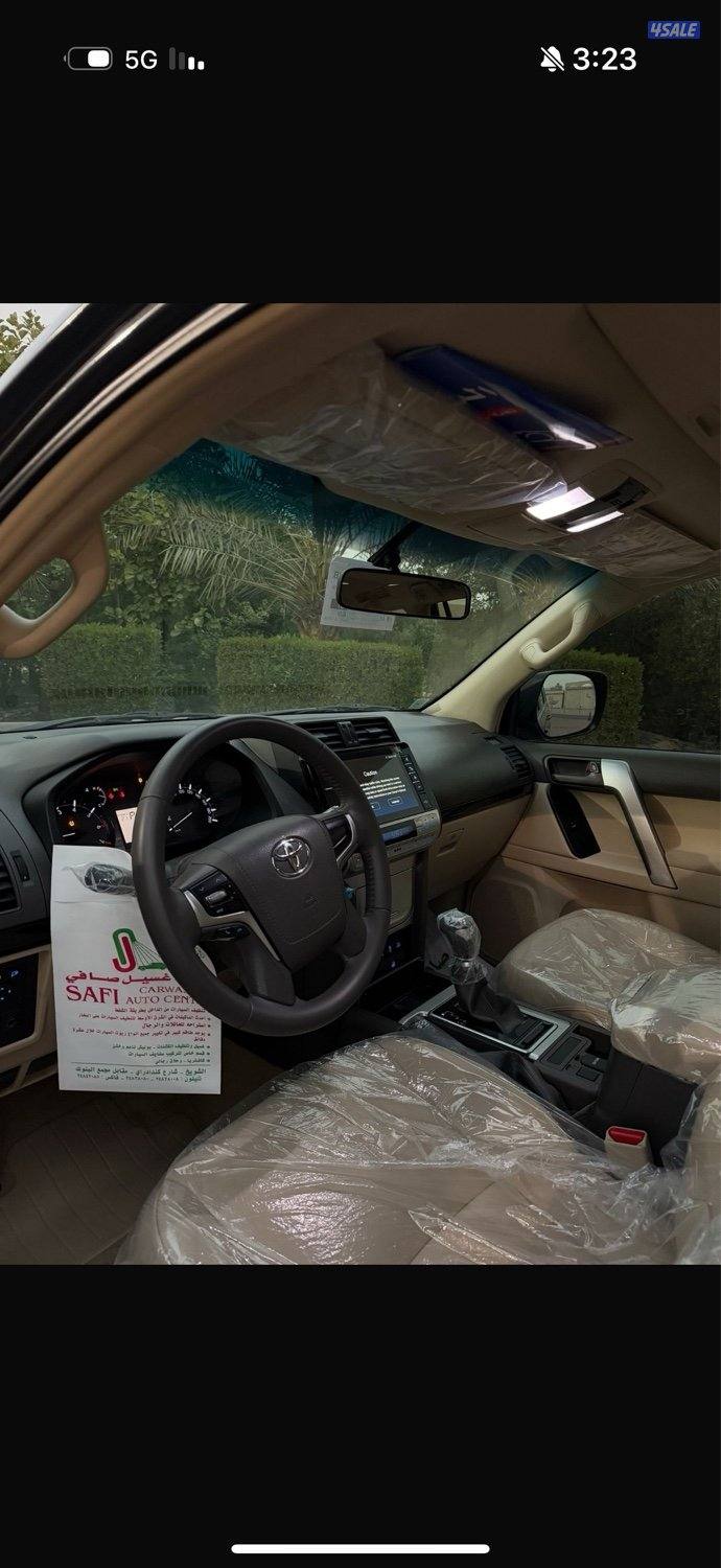 للبيع تويوتا برادو الساير موديل 2022 كامل الموصفات برونزي ماشي 502