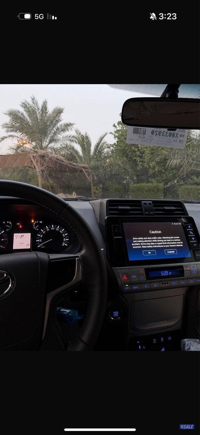 للبيع تويوتا برادو الساير موديل 2022 كامل الموصفات برونزي ماشي 503