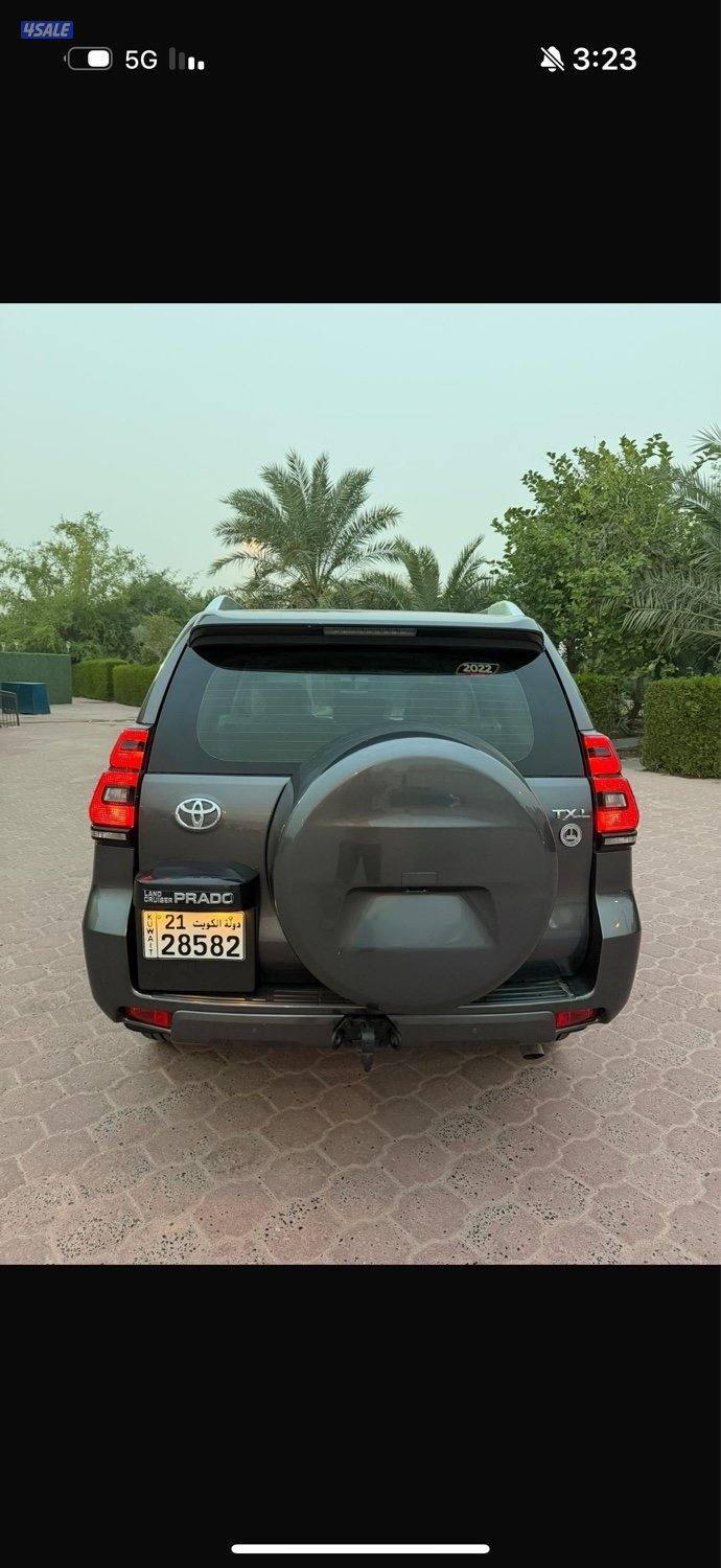 للبيع تويوتا برادو الساير موديل 2022 كامل الموصفات برونزي ماشي 505