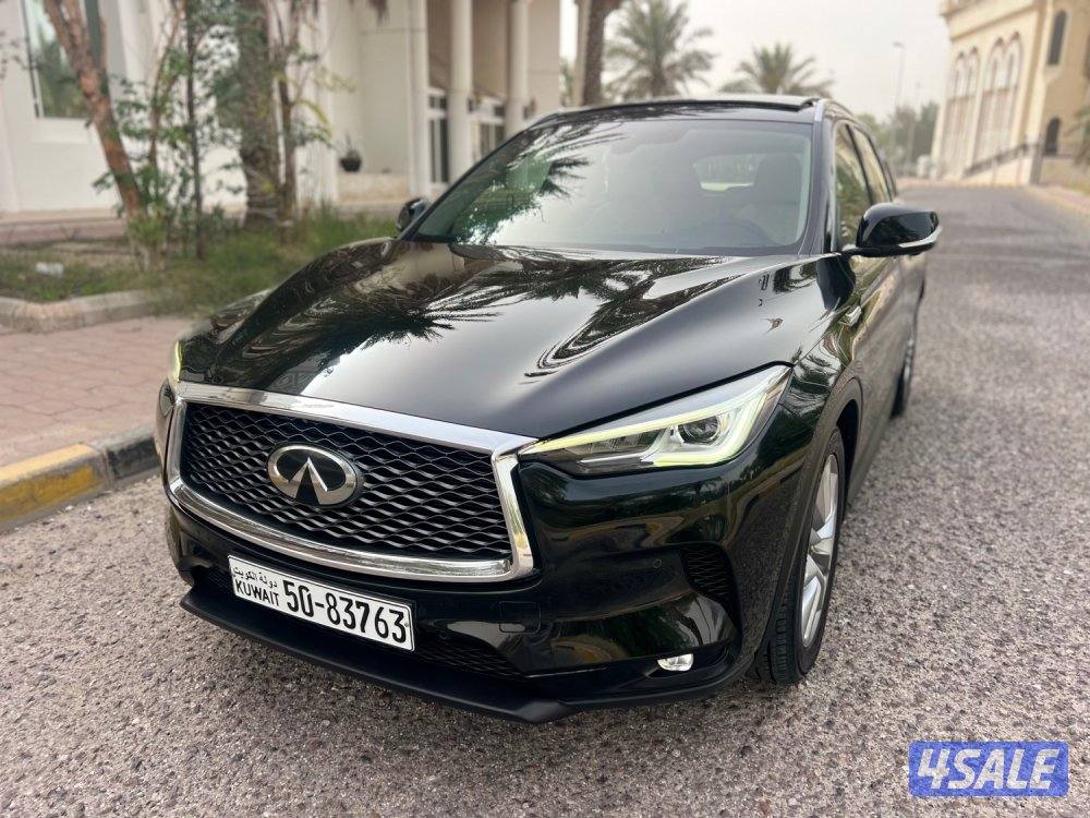 انفينيتي موديل ٢٠٢٠حجم QX50 ماشي ٤٥ الف الدرجه الاولي صبغ وكاله0
