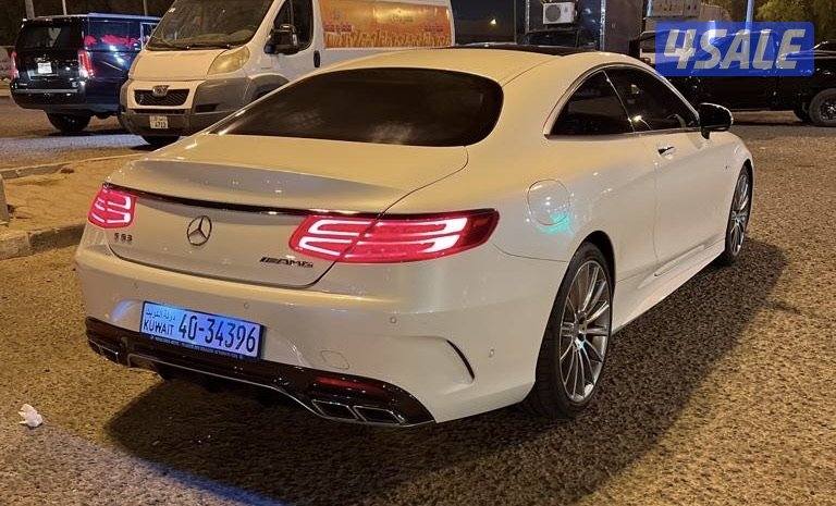 S class coupe للبيع بحالة ممتازة شرط الفحص6