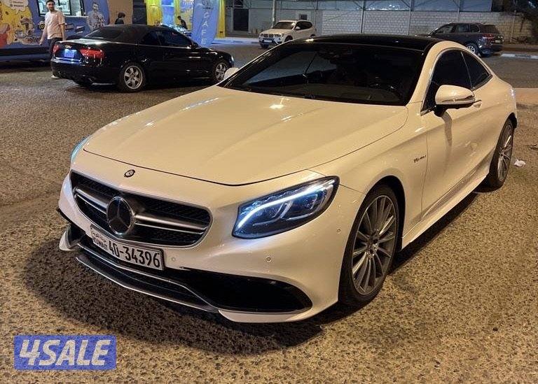 S class coupe للبيع بحالة ممتازة شرط الفحص10