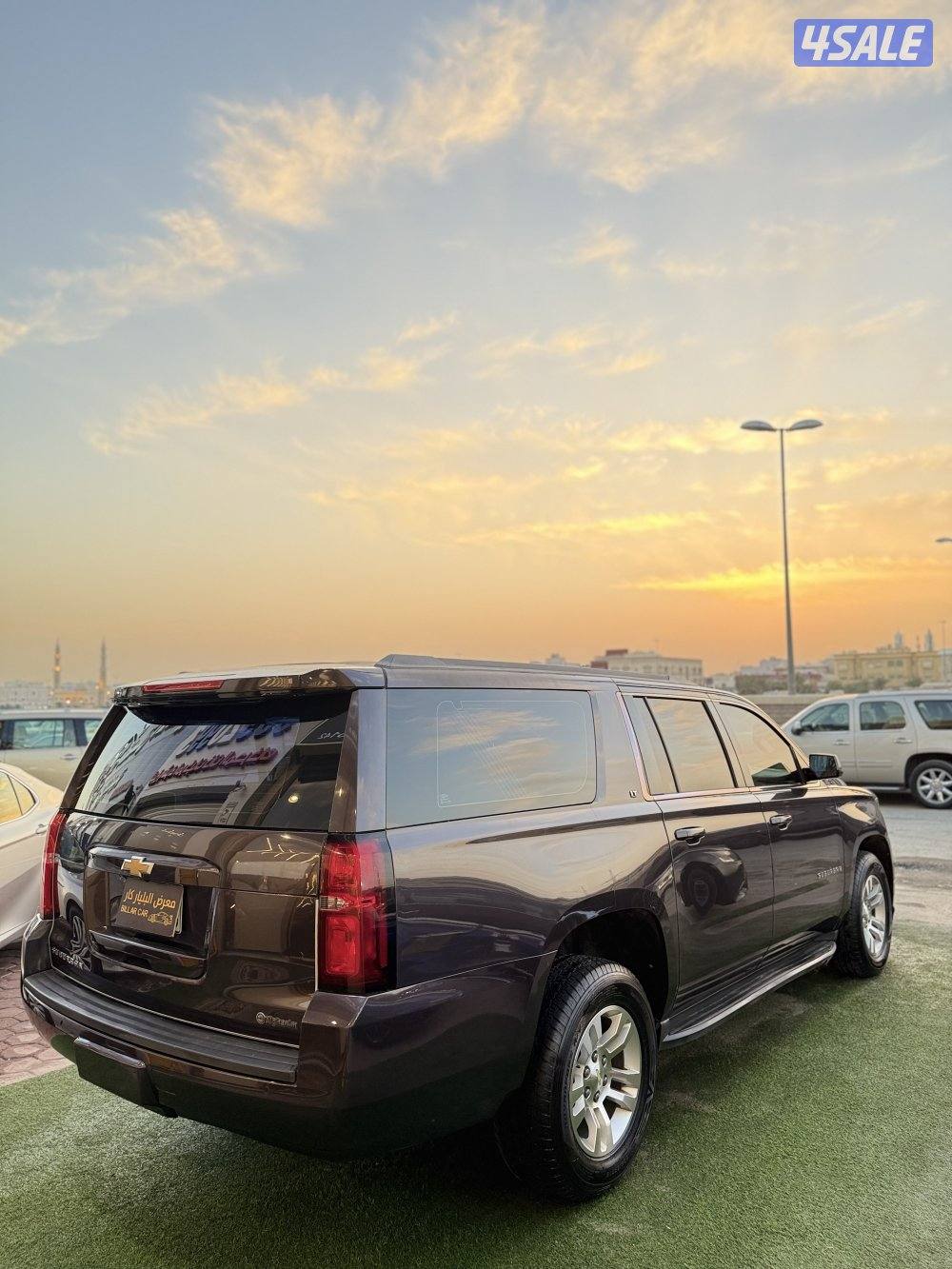 تاهو XL 2015 بحاله الوكاله شرط الفحص بلكامل البدي قطعه وحده فقط3