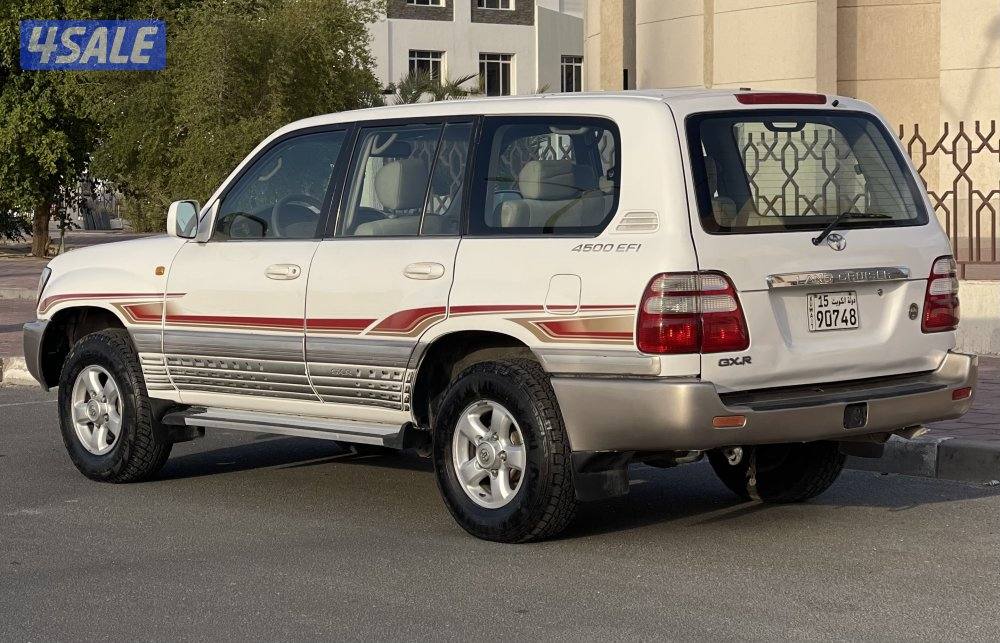 للبيع لاندكروزر موديل 2003 قير عادي شرط الفحص1