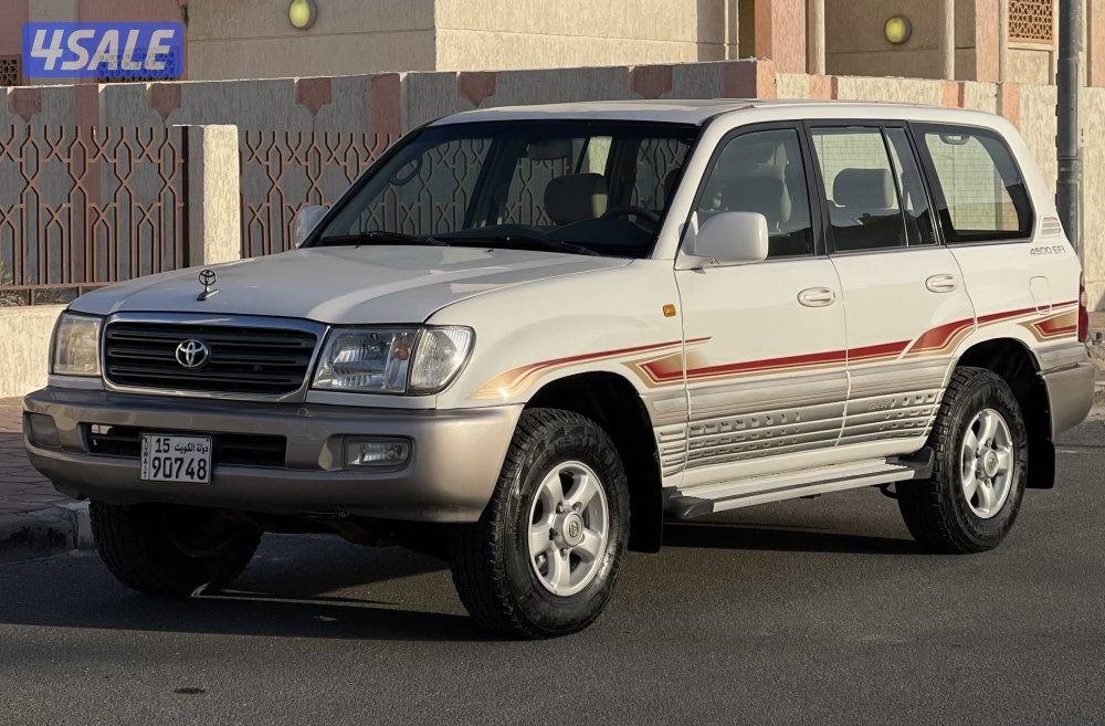 للبيع لاندكروزر موديل 2003 قير عادي شرط الفحص2