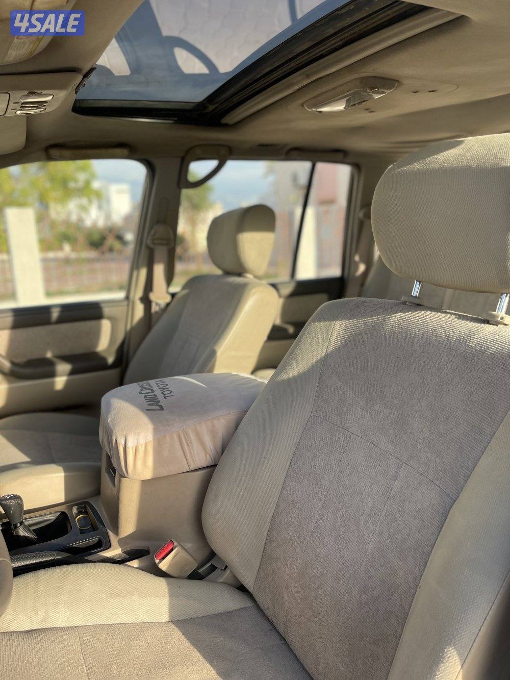 للبيع لاندكروزر موديل 2003 قير عادي شرط الفحص5