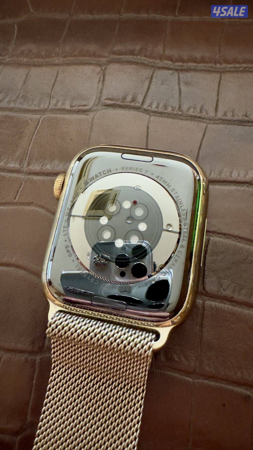 صدار 7مقاس 45 ذهبي سانستيل شريحة6