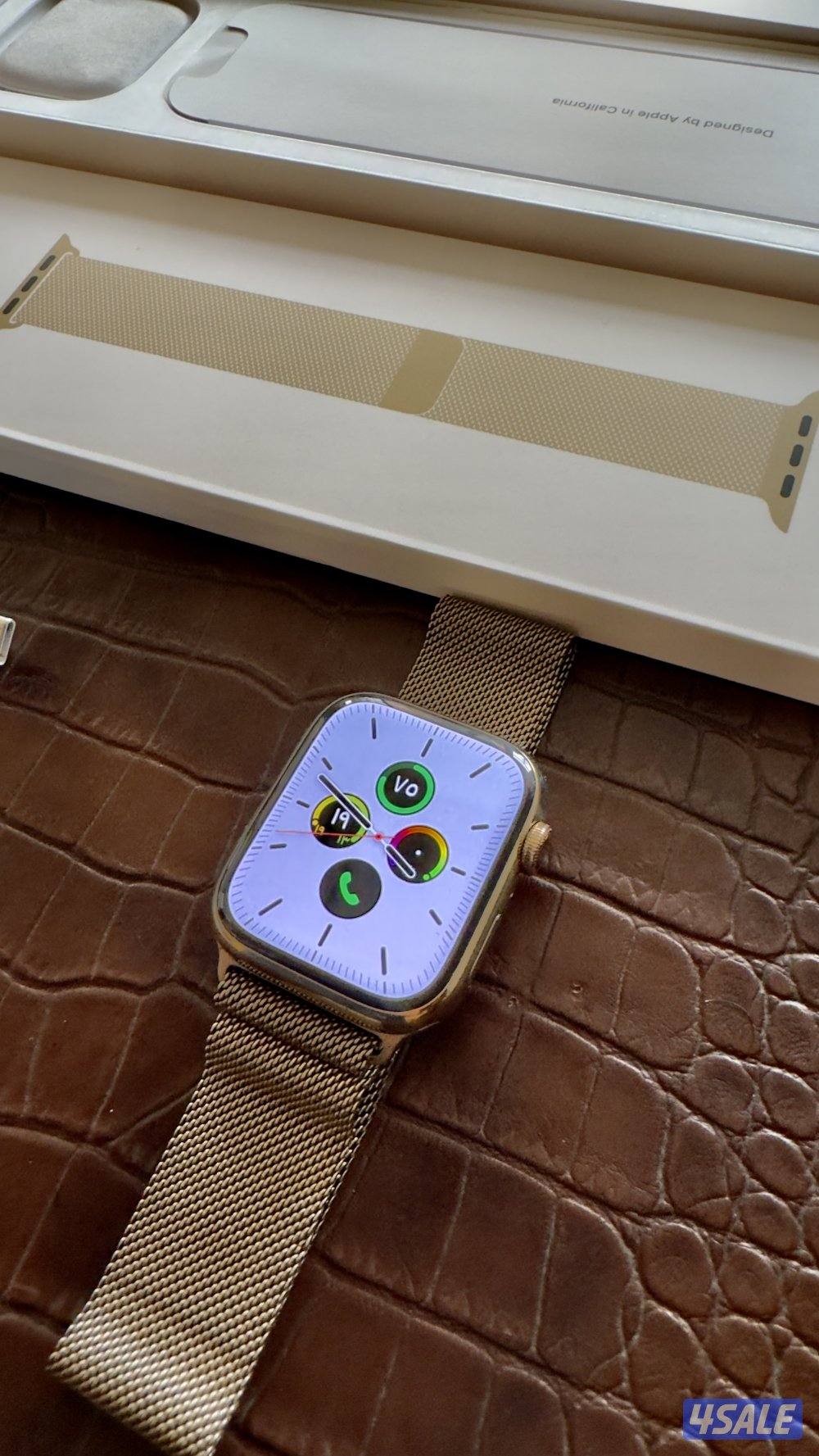 صدار 7مقاس 45 ذهبي سانستيل شريحة10