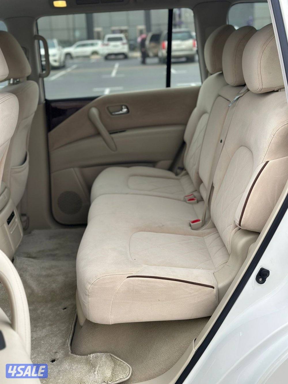 نيسان باترول SE موديل 2014 ابيض عداد ١٩٩ الف بحاله ممتازة7