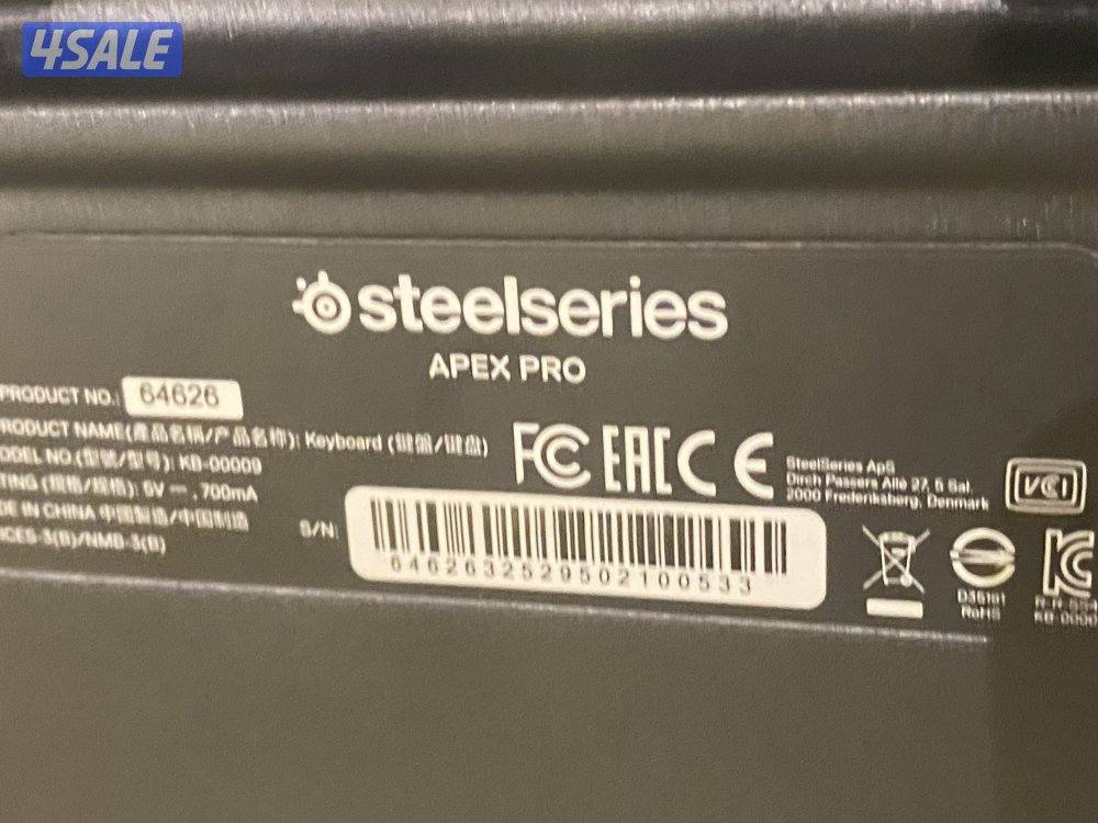 للبيع كيبورد steelseries apex broومارس جلوريس موديل o5