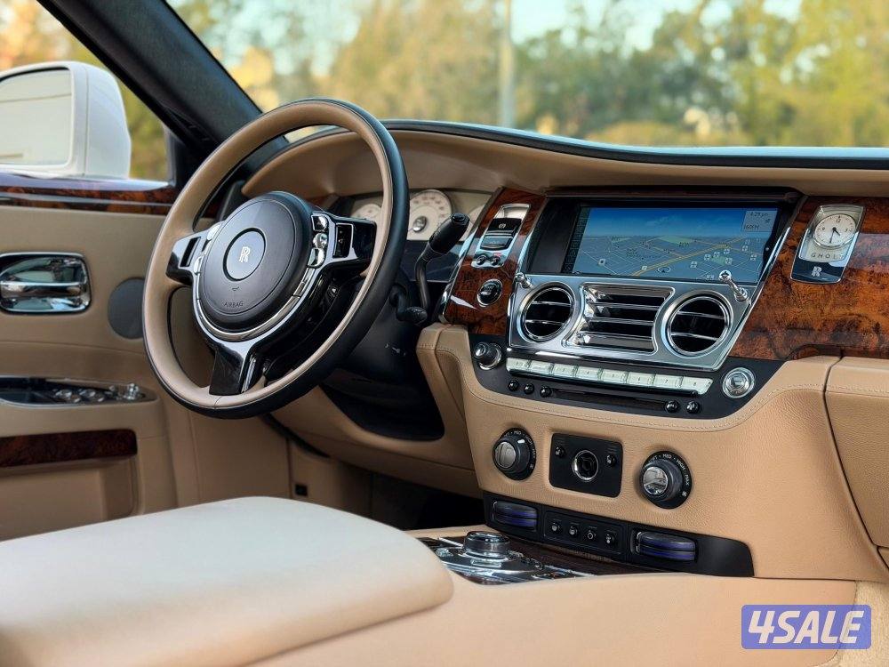 للبيع‏ ROLLS ROYCE GHOST  موديل 2014 وارد الغانم10