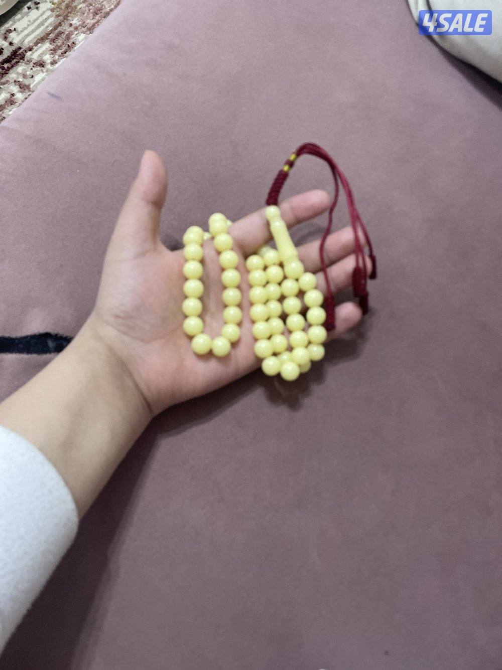 ‏مصباح تراب كهرب كريمي51 خرزه1