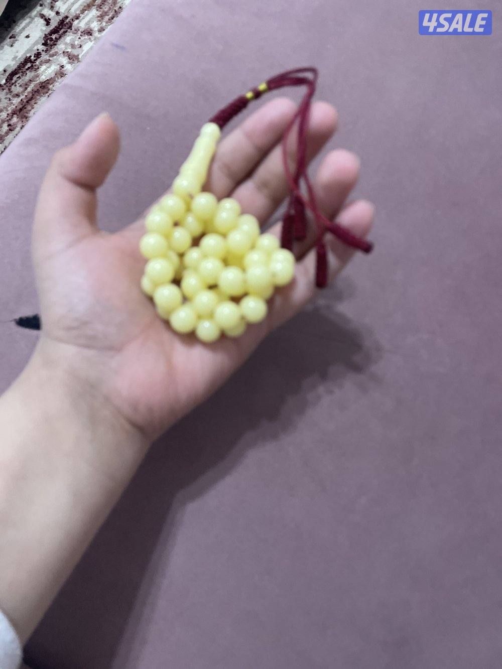 ‏مصباح تراب كهرب كريمي51 خرزه2