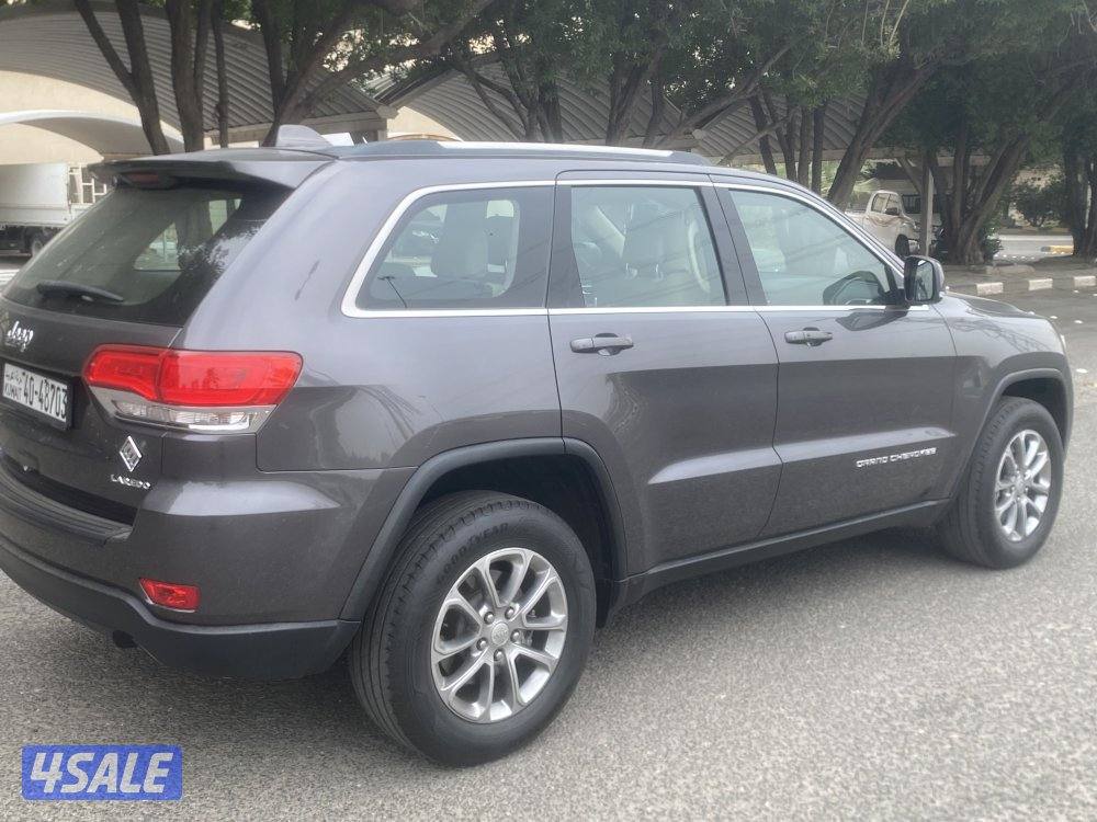 للبيع جيب جراند شروكي-لاريدو 6سلندر موديل 2016 ماشي 195 ألف2