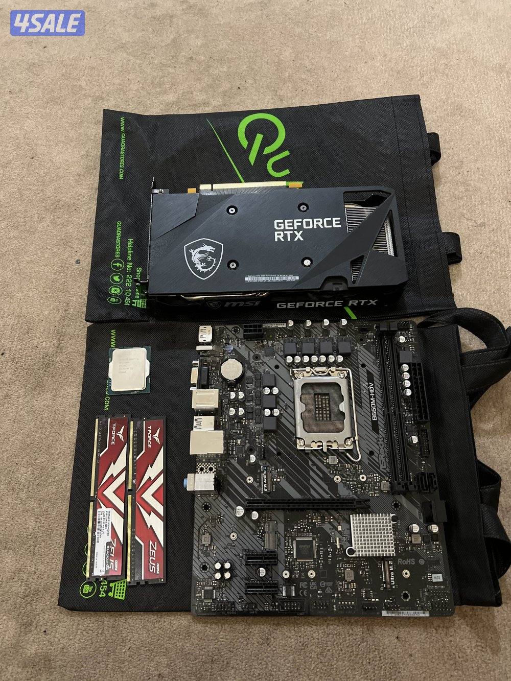 For sale full pc components used very good condition 🇰🇼0