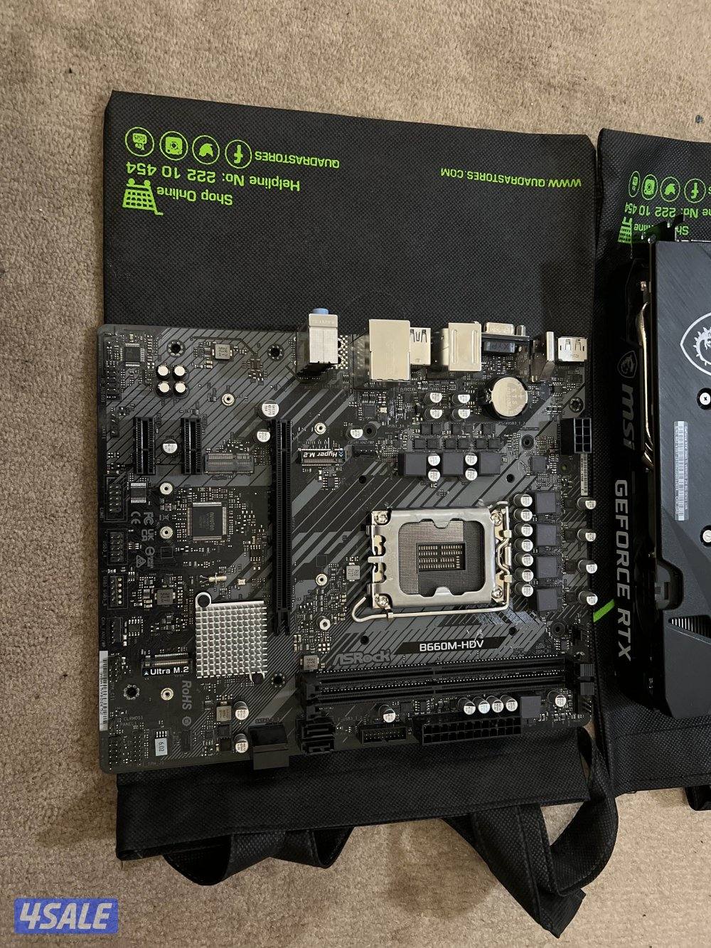 For sale full pc components used very good condition 🇰🇼3