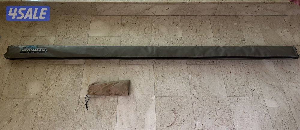 مظلة ايرون مان اللون بيج 2.5 ب 2.5 مع ليت داخل المظلة0