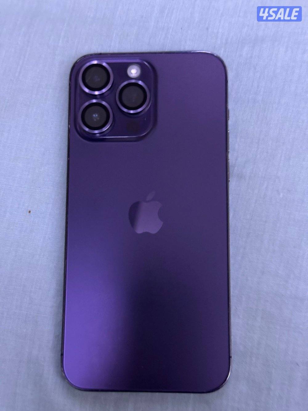 ايفون 14 برو ماكس 256 قيقا مع كرتونة الجهاز اخو الجديد2