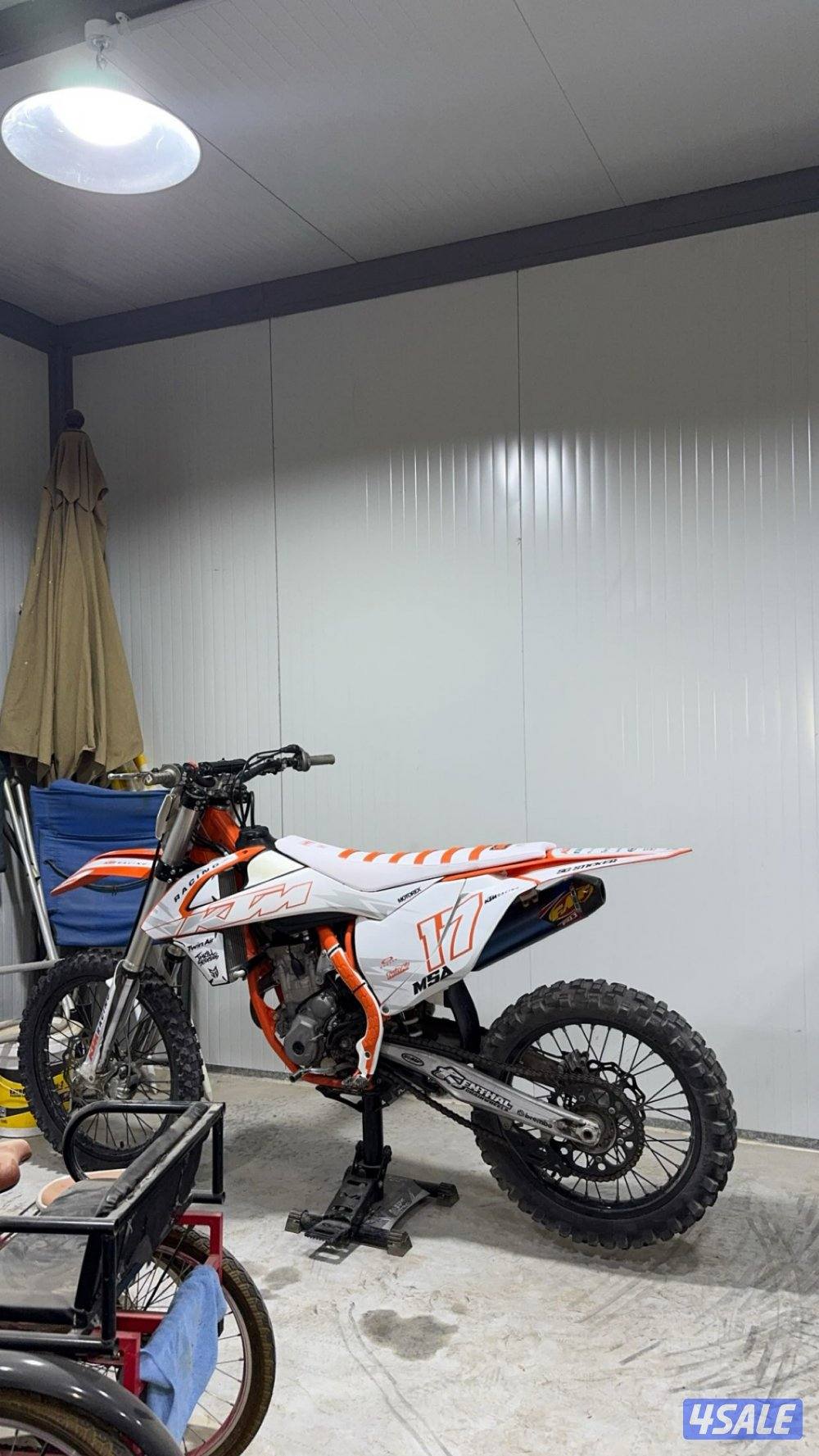 سيكل KTM SX-Fموديل 2018 ماشي 364 ساعه0