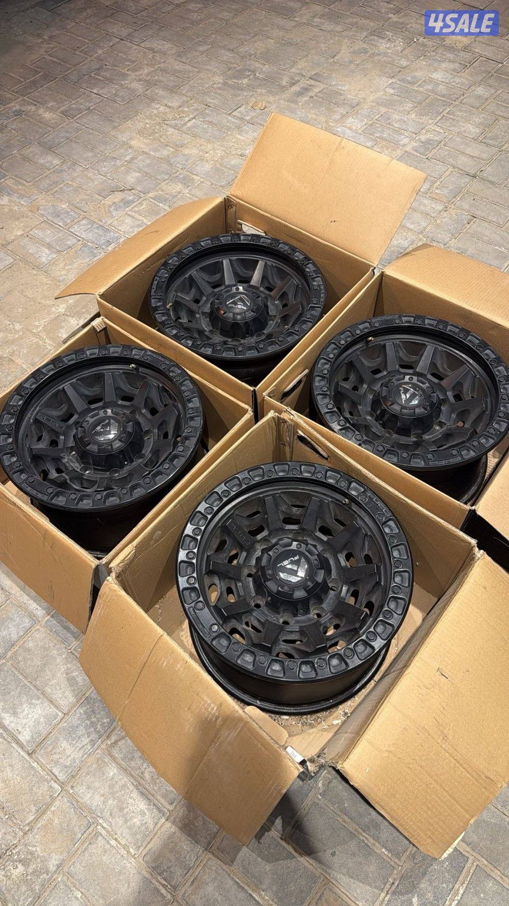 رنقات فيول ٨ براغي اصليه بالكرتون1