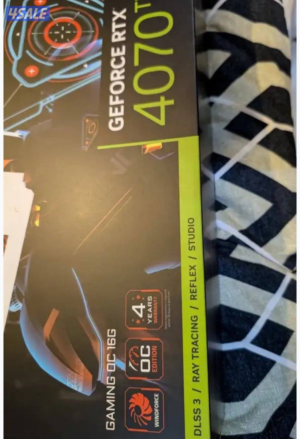 للبيع كرت شاشة rtx 4070 it1
