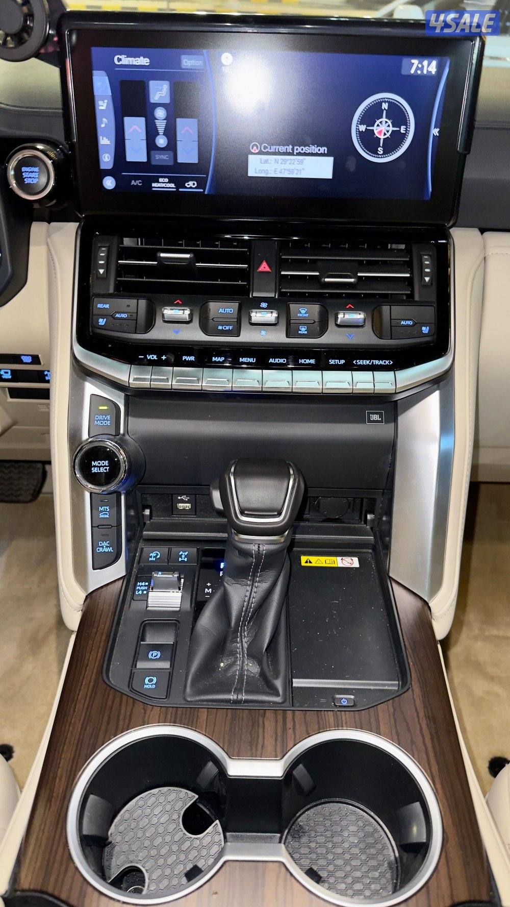 لاندكروزر GXR/ أيرو.أس/ موديل 2024/ عداد 6 ألف/ تأمين شامل/ سيرفس محان8