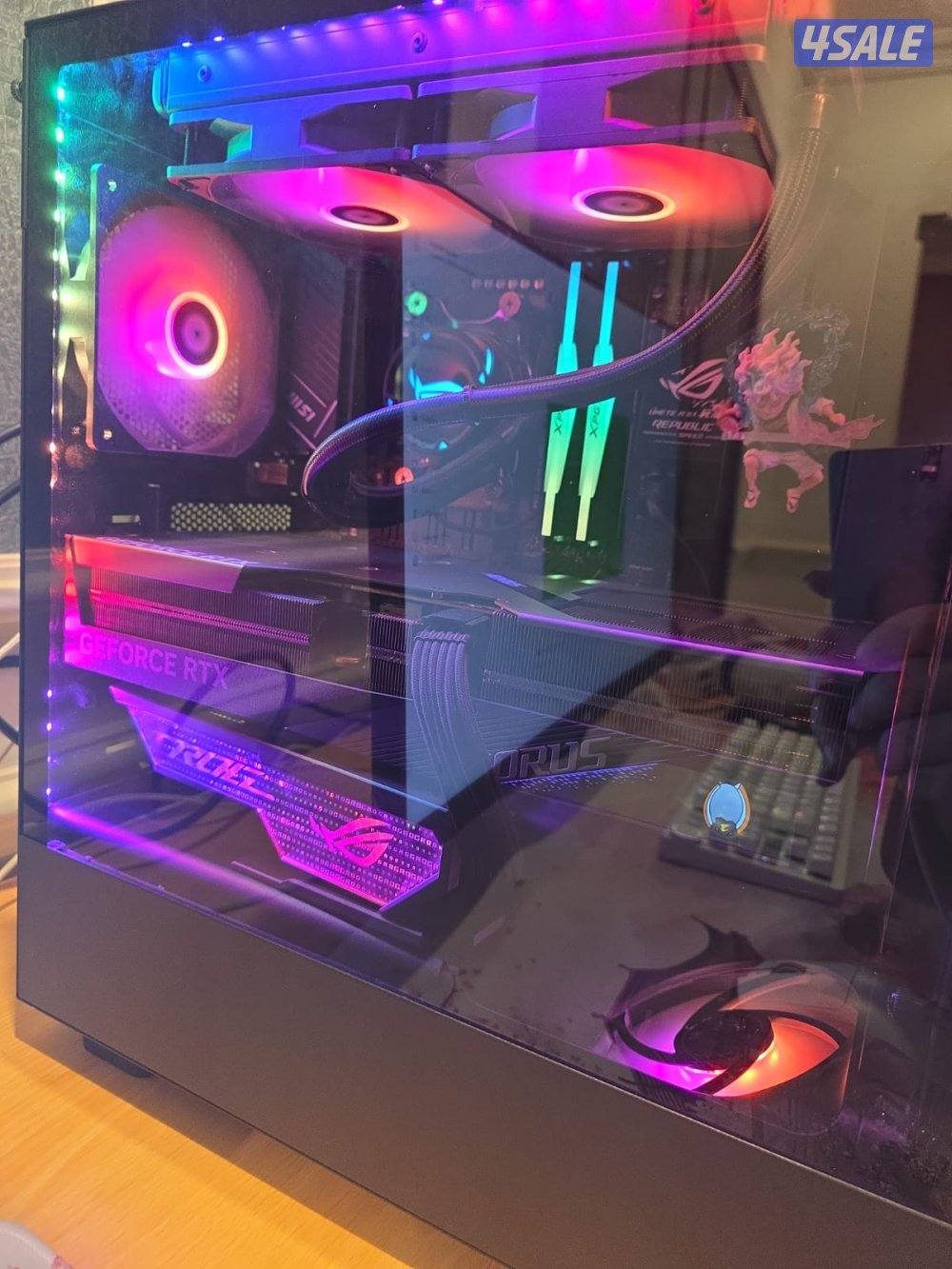 للبيع PC RTX 4080 Super نظيف جدا0