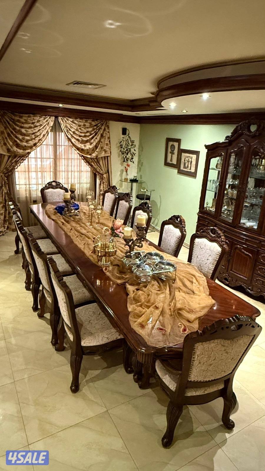 غرفة طعام كلاسيك فاخره2