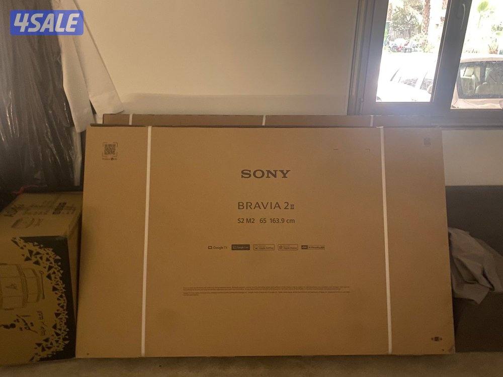 تلفزيون سوني 65 بوصه جديد0