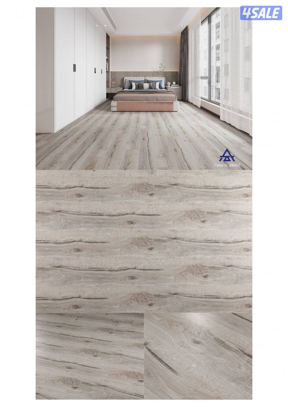 اصباغ : أرضيات باركيه خشب ، شرائح البلاستيك ، ورق جدران؛ نعله فوم، بدي7