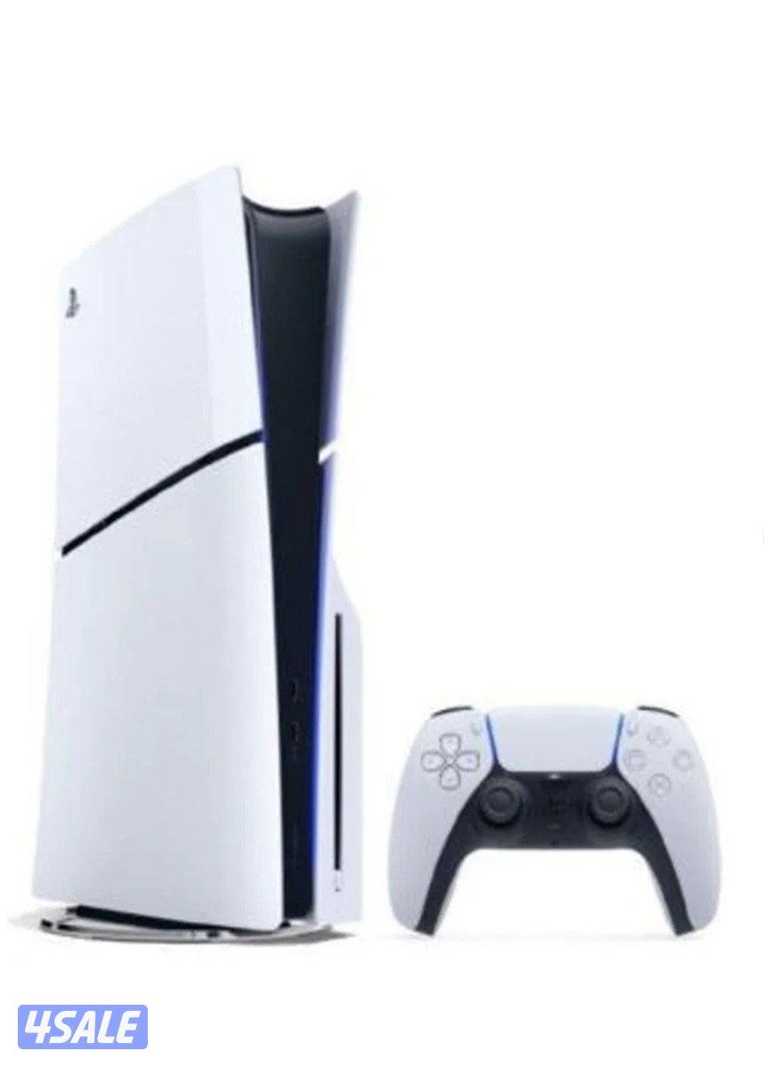 للبيع بلايستيشن 5 slim شبه جديده معاها كامل وايراتها و يده وحده السعر0
