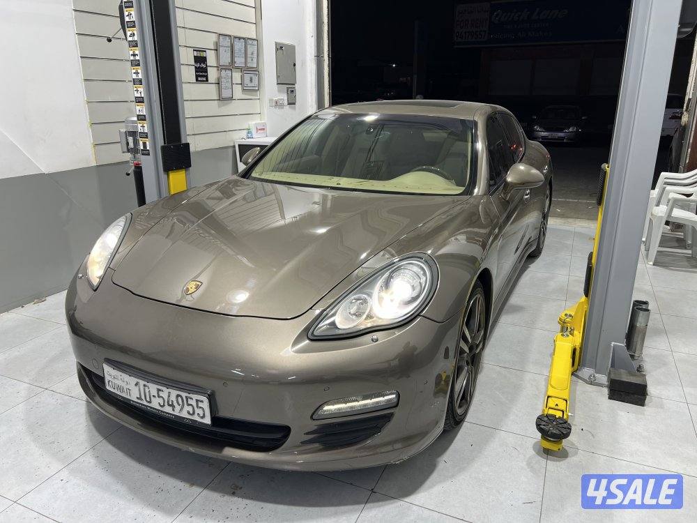 بورش باناميرا 6 سلندر اللون بني من داخل بيج نظام معاونيات مو هدروليك5