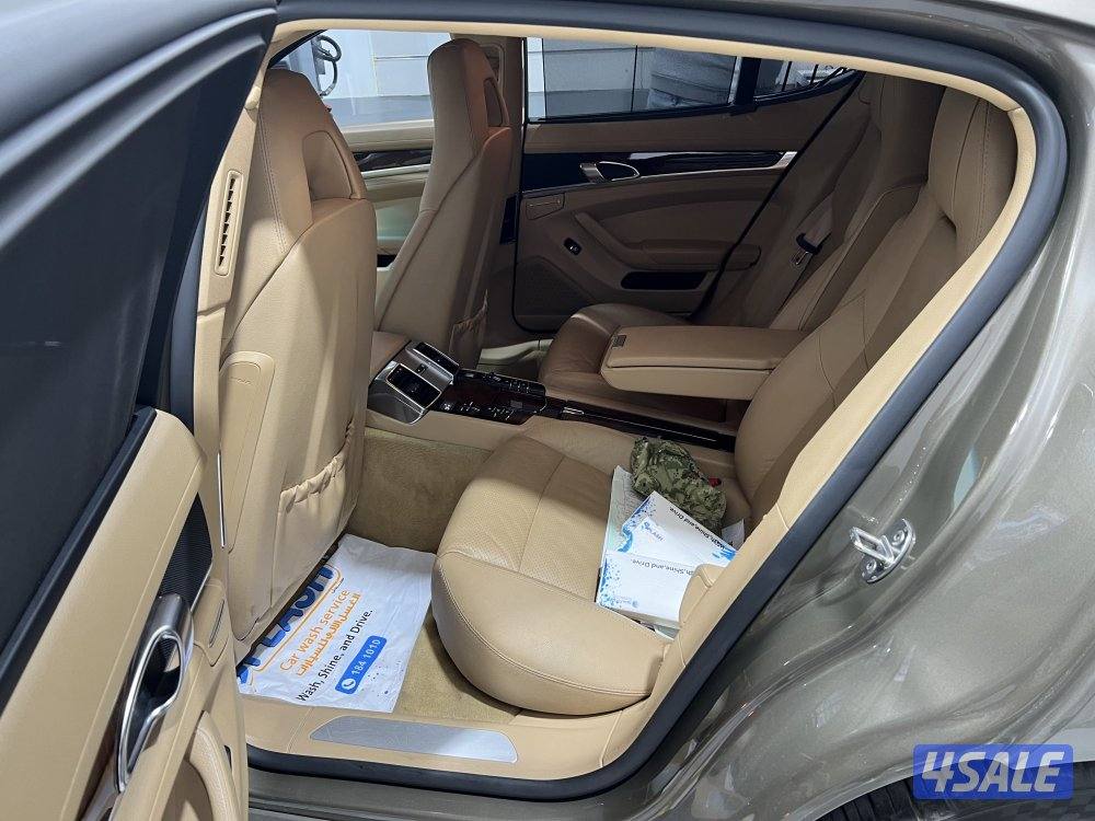 بورش باناميرا 6 سلندر اللون بني من داخل بيج نظام معاونيات مو هدروليك7