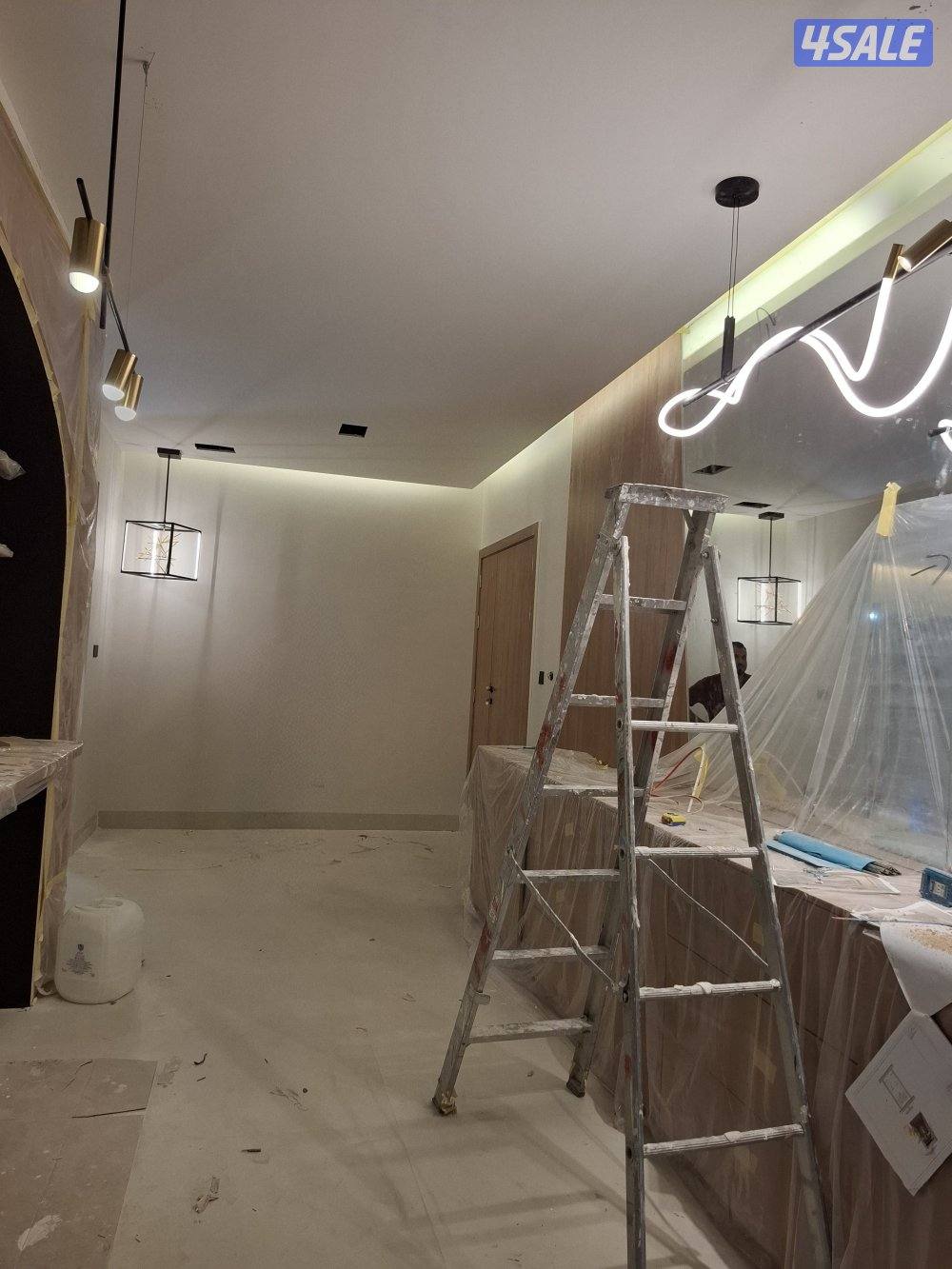 كهربائي تاسيس وتشطيب جميع اعمال الكهرباء تركيب ثريات6