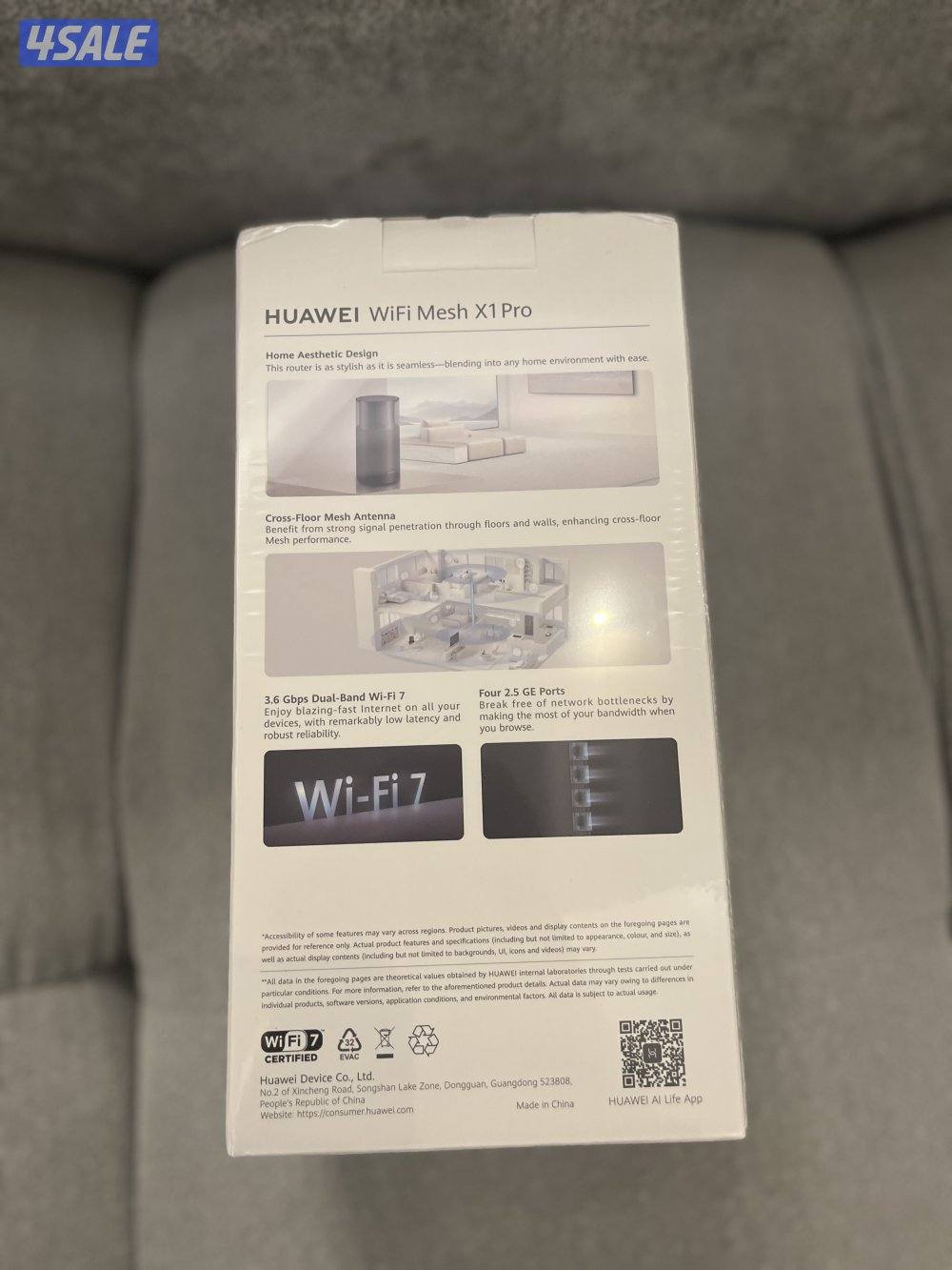 Huawei WiFi Mesh X1 Pro — WiFi 70